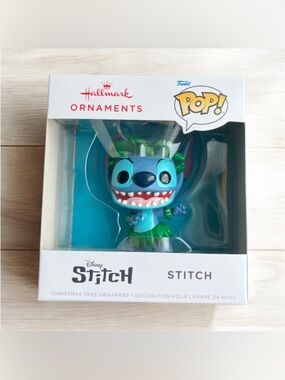 NEW Hallmark Funko Pop Disney Stitch Christmas Tree Ornament